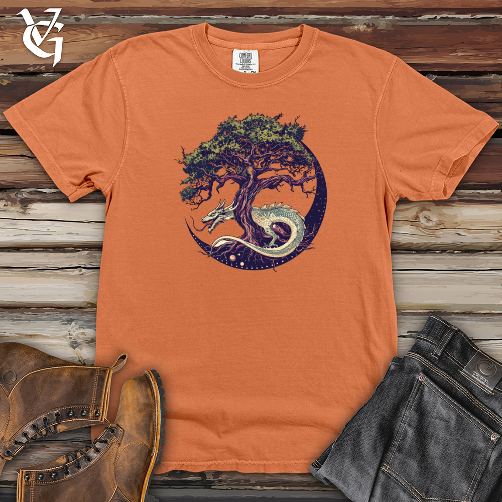 Viking Goods Stellar Dragon Grove Heavy Cotton Comfort Colors Tee Burnt Orange / L