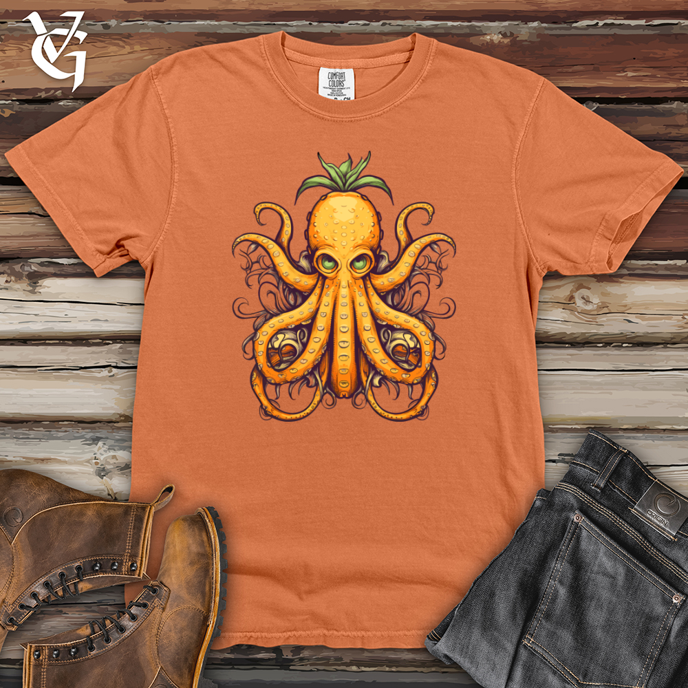 Viking Goods Tropical Cephalopine Heavy Cotton Comfort Colors Tee Burnt Orange / L