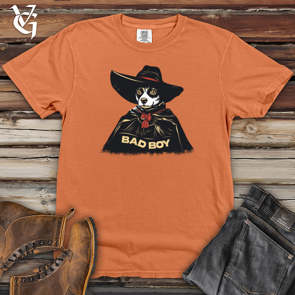 Viking Goods Vigilante Pup Heavy Cotton Comfort Colors Tee Burnt Orange / L