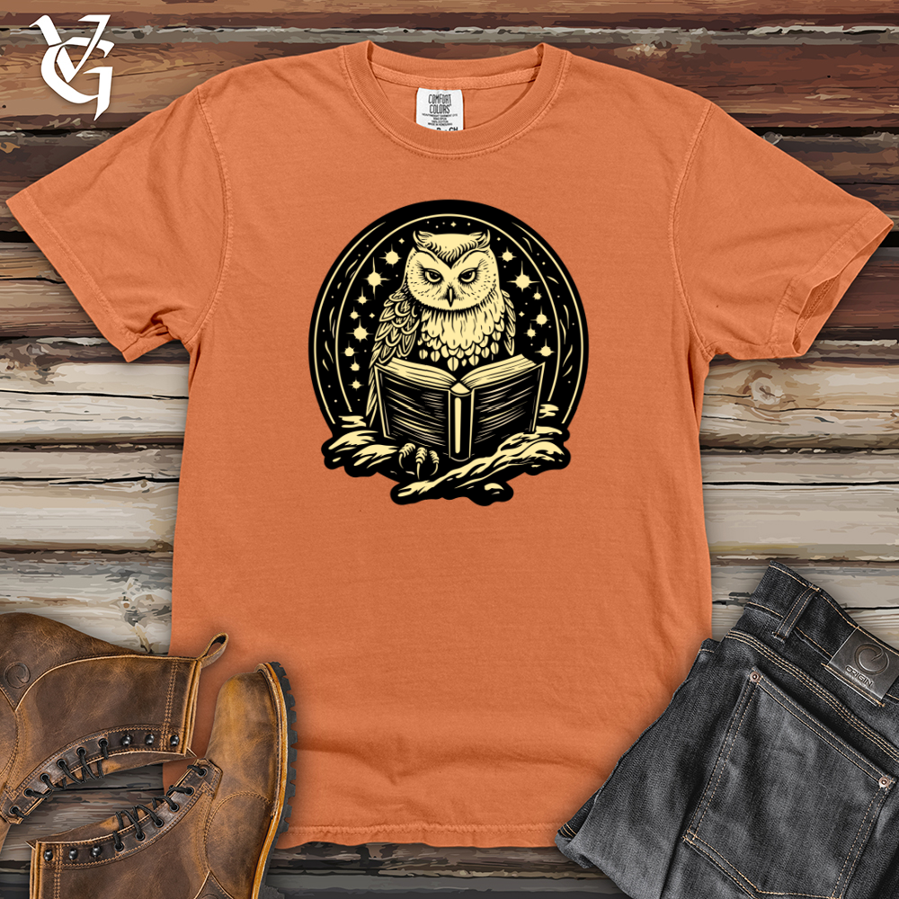 Viking Goods Vintage Wise Pages Heavy Cotton Comfort Colors Tee Burnt Orange / L