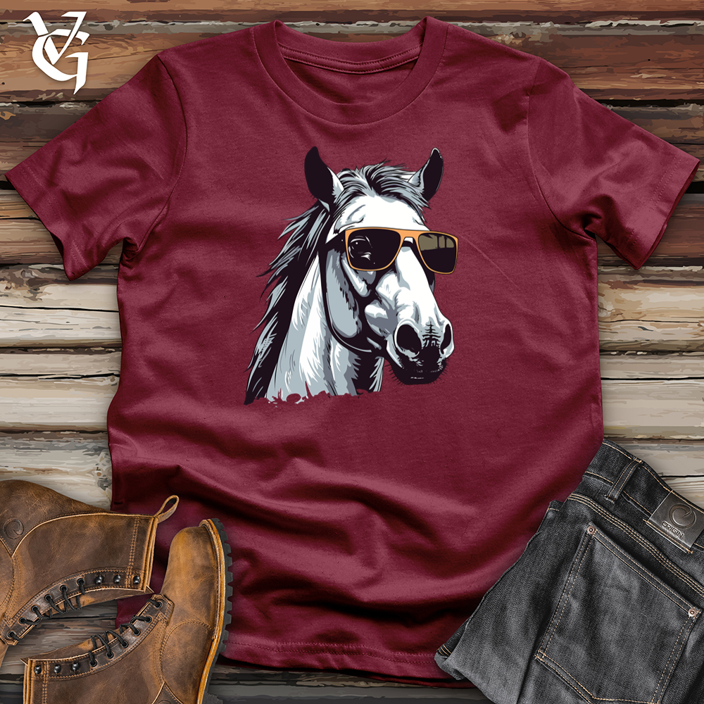 Viking Goods A Horse Cotton Tee Cardinal / L