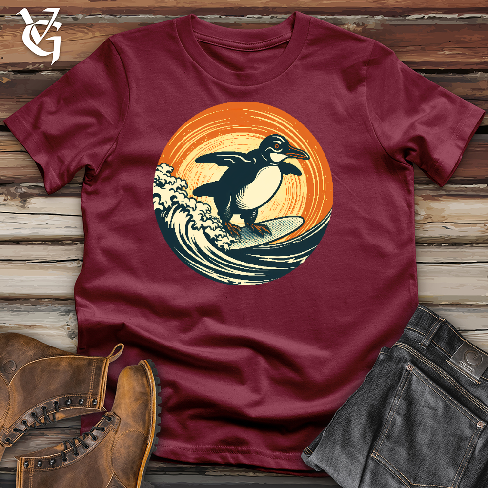 Viking Goods A penguin Cotton Tee Cardinal / L