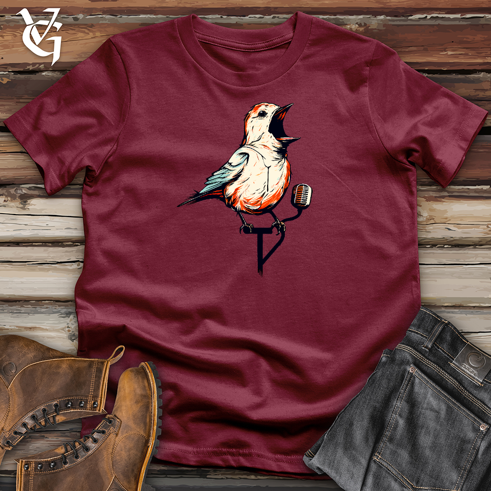 Viking Goods A Singing Bird Cotton Tee Cardinal / L