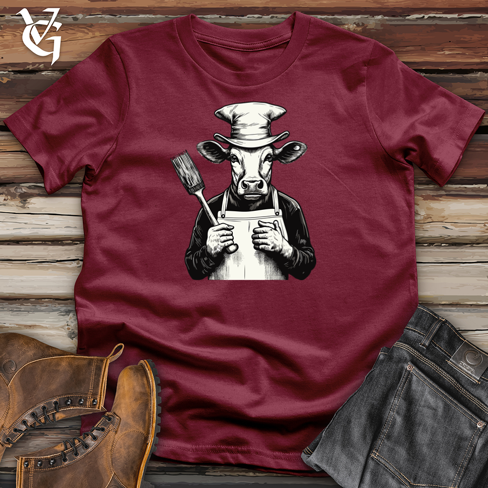 Viking Goods Culinary Cow Mastery Cotton Tee Cardinal / L