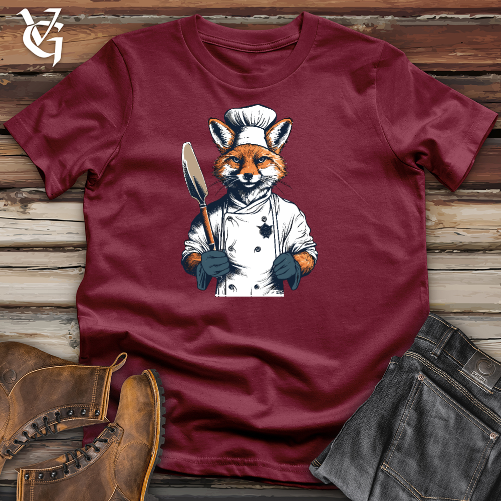 Viking Goods Culinary Fox Master Cotton Tee Cardinal / L