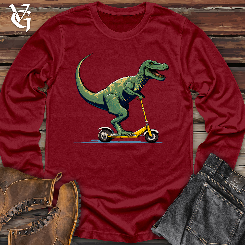 Viking Goods Dino Scoot Long Sleeve Cardinal / L