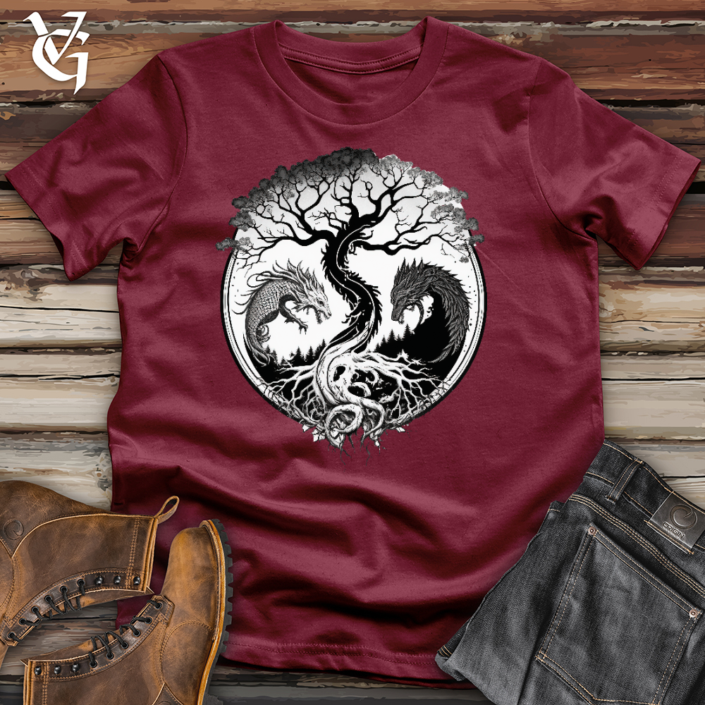 Viking Goods Dragons Of Life Cotton Tee Cardinal / L