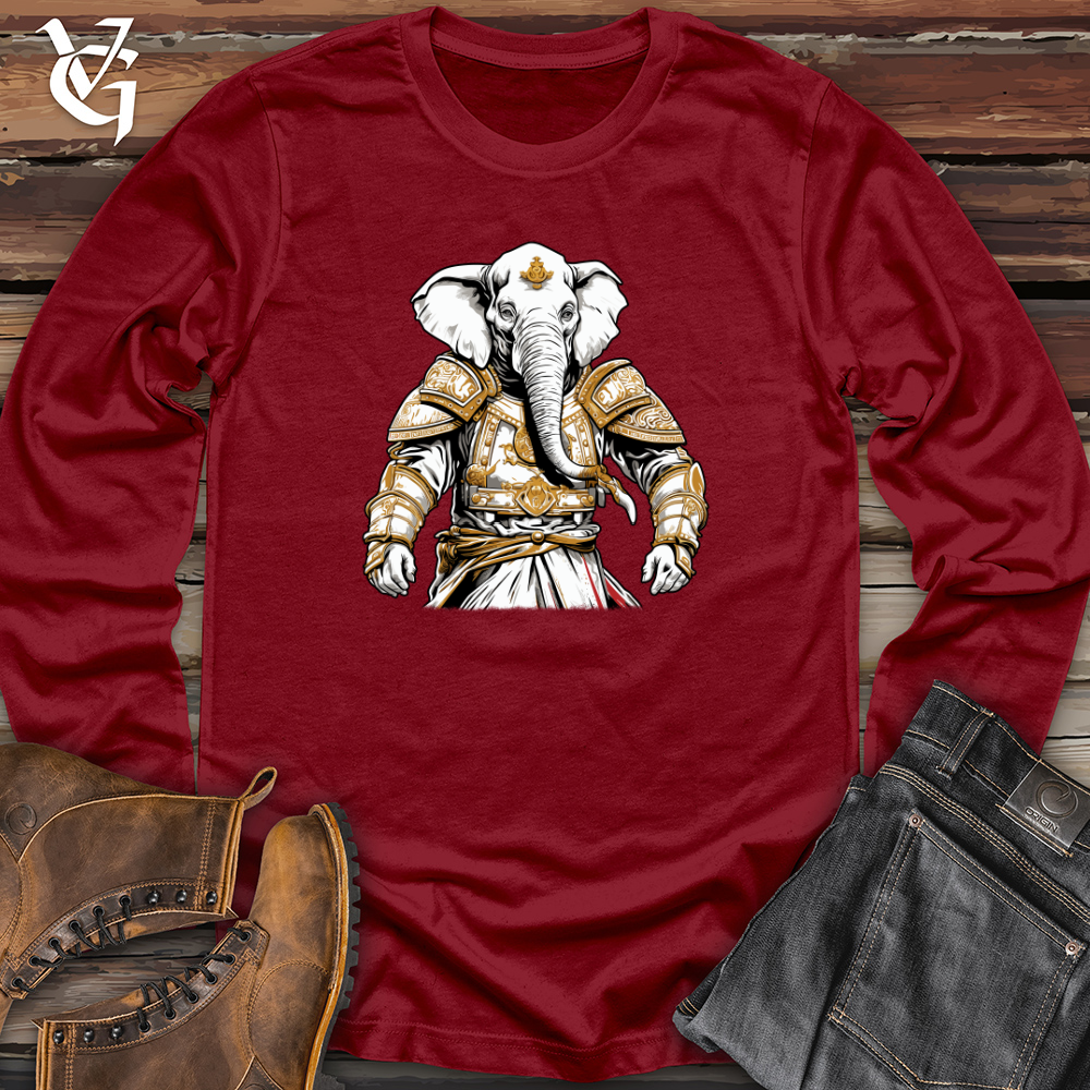 Viking Goods Elephant Regal Majesty Long Sleeve Cardinal / L