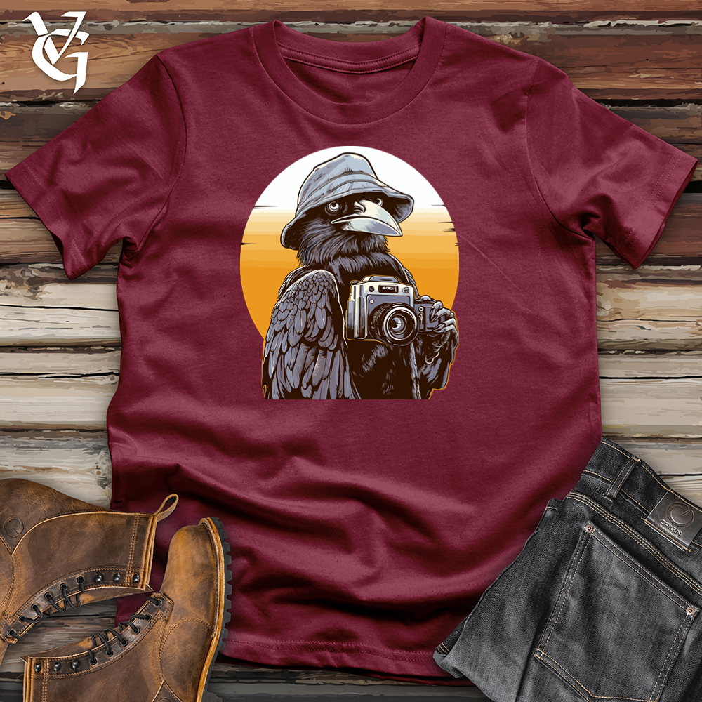 Viking Goods Flying Shutter Raven Cotton Tee Cardinal / L