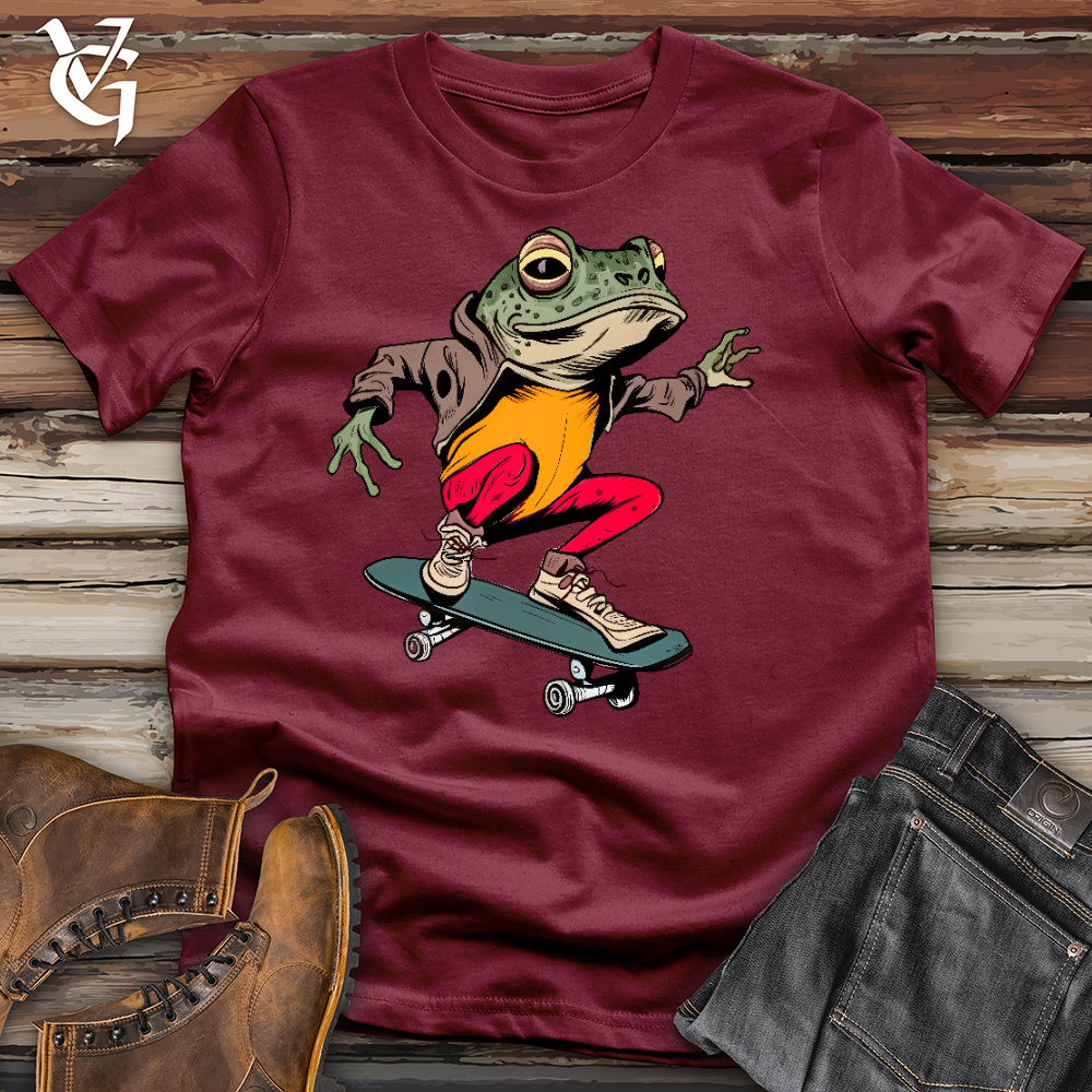 Viking Goods Frog Skates Cotton Tee Cardinal / L