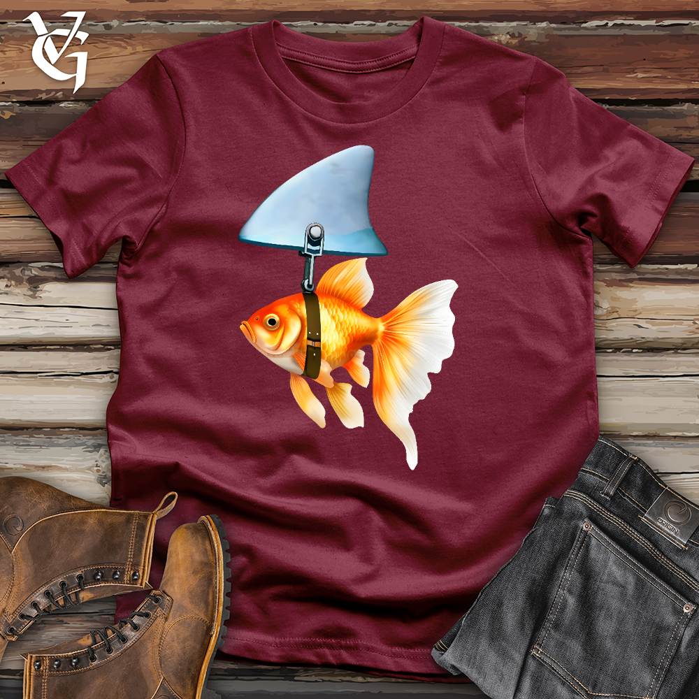 Viking Goods Goldfish Shark Fin Cotton Tee 2 Cardinal / L
