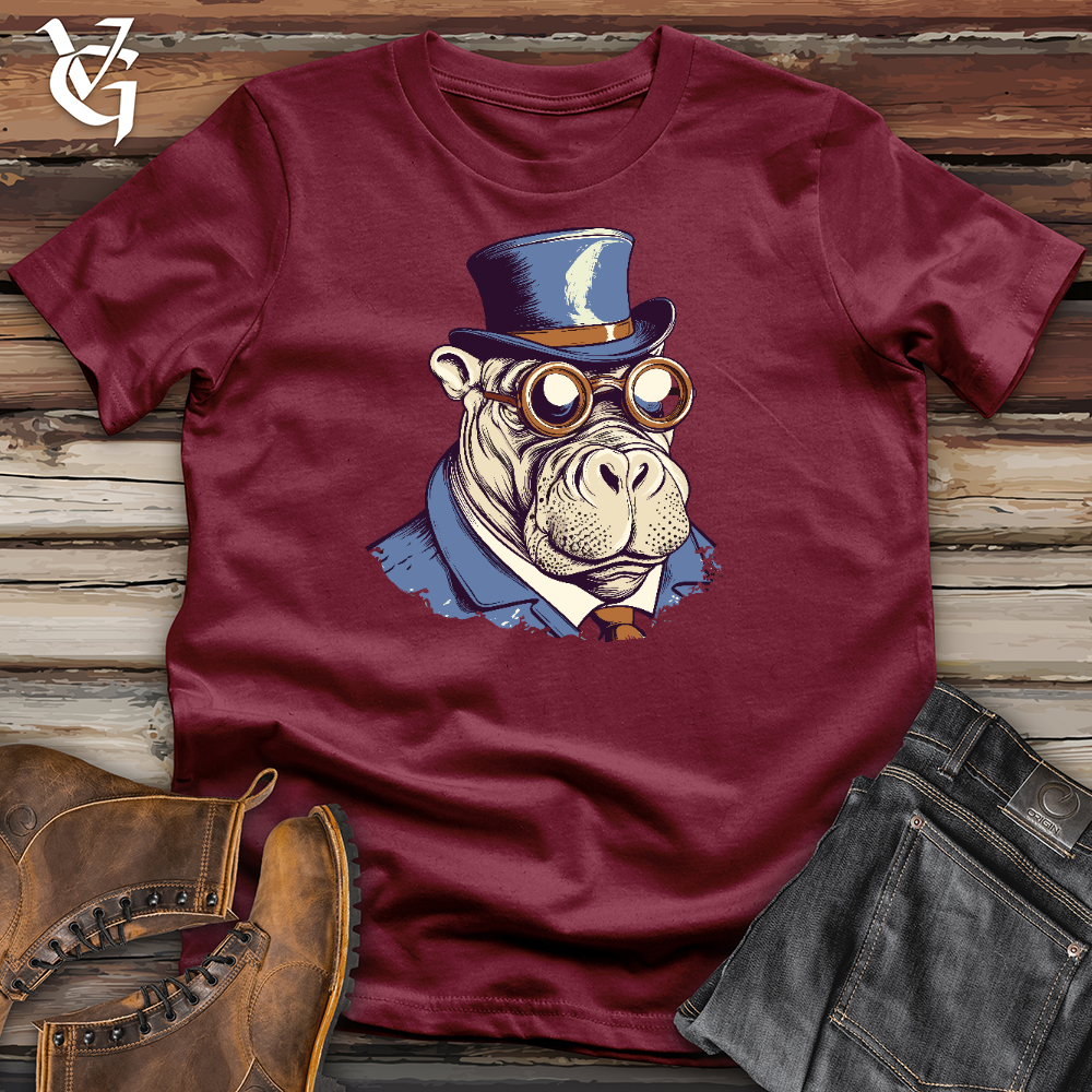 Viking Goods Hippopota Cotton Tee Cardinal / L