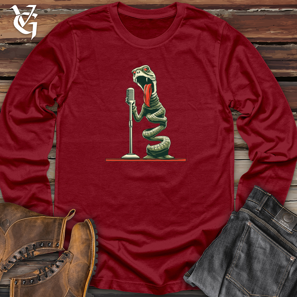 Viking Goods Hiss Terical Stand Up Long Sleeve Cardinal / L