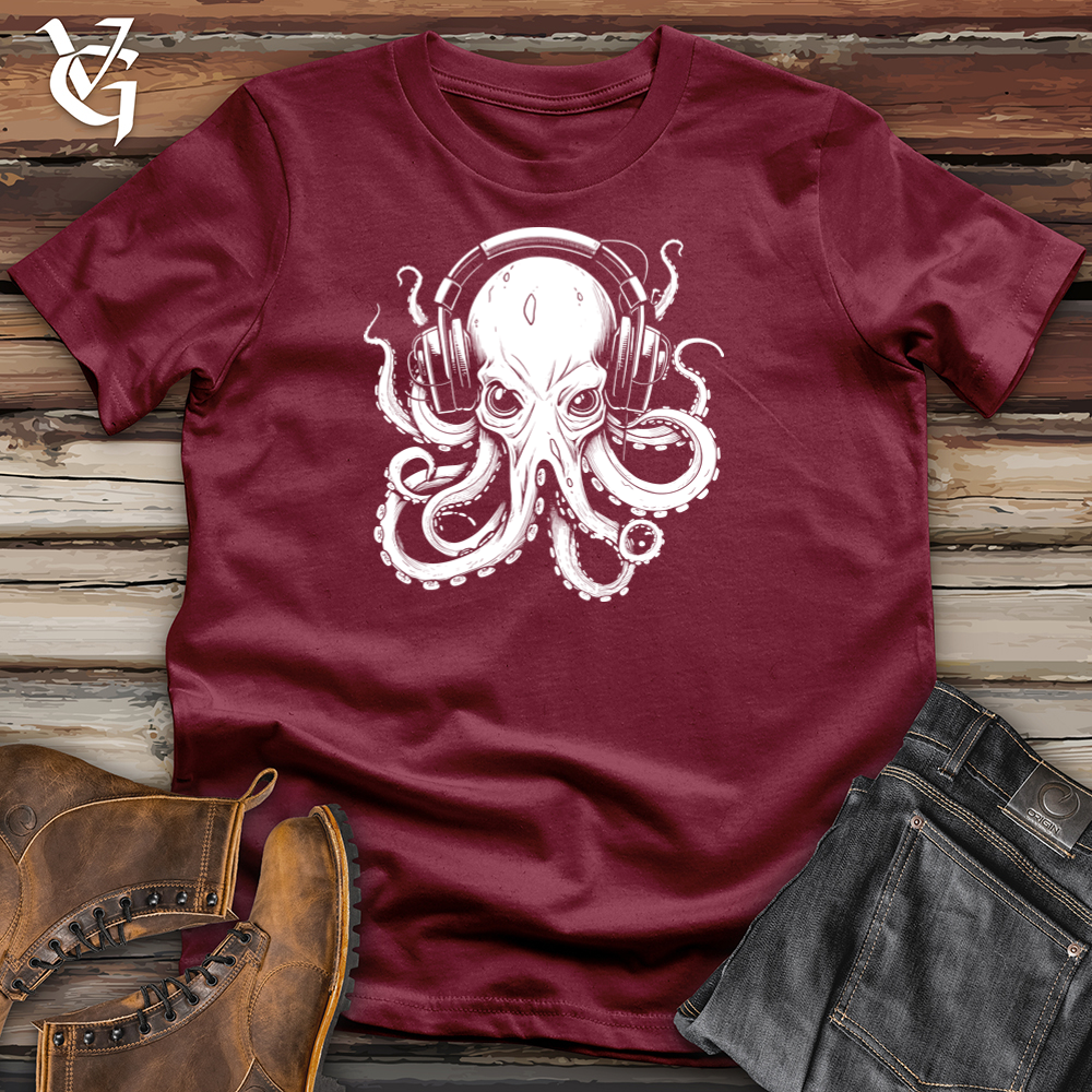 Viking Goods Inkflow Octovibes Cotton Tee Cardinal / L