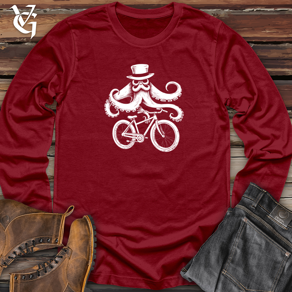 Viking Goods Inky Pedal Adventurer Long Sleeve Cardinal / L