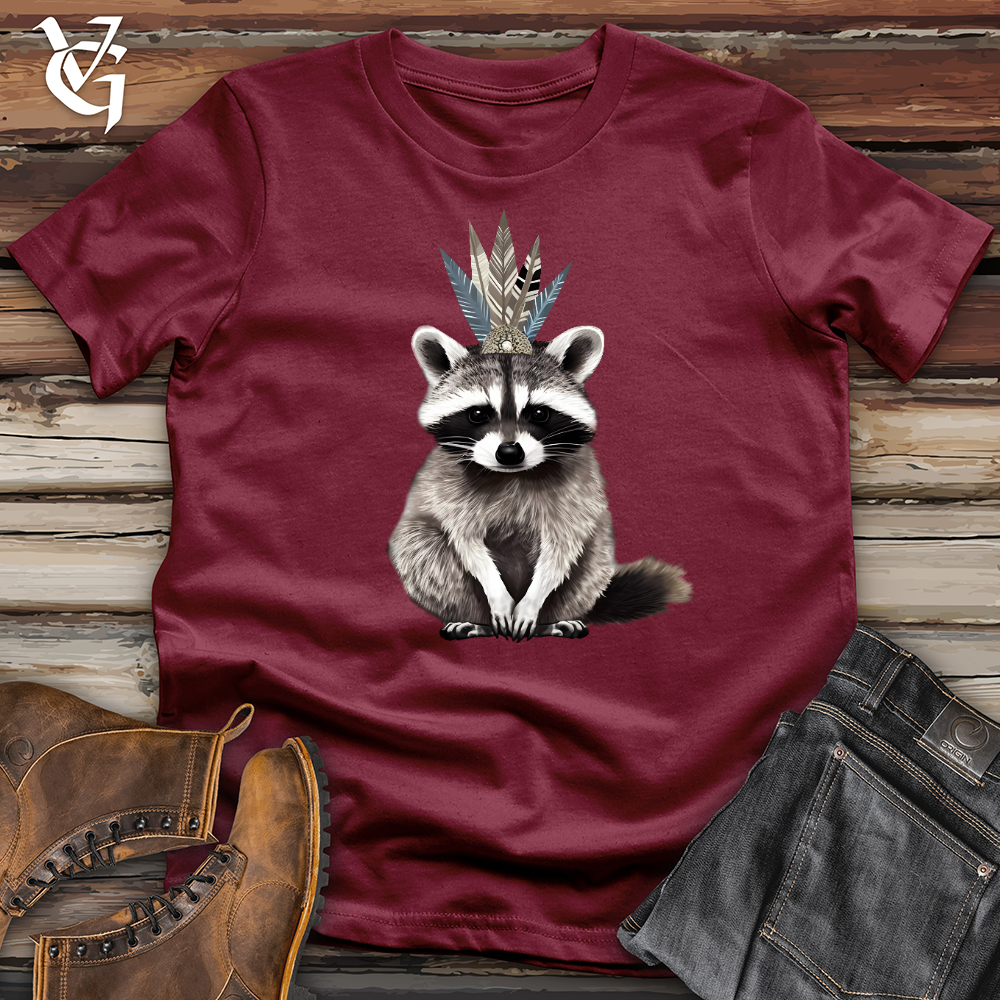 Viking Goods King Coon Cotton Tee Cardinal / L