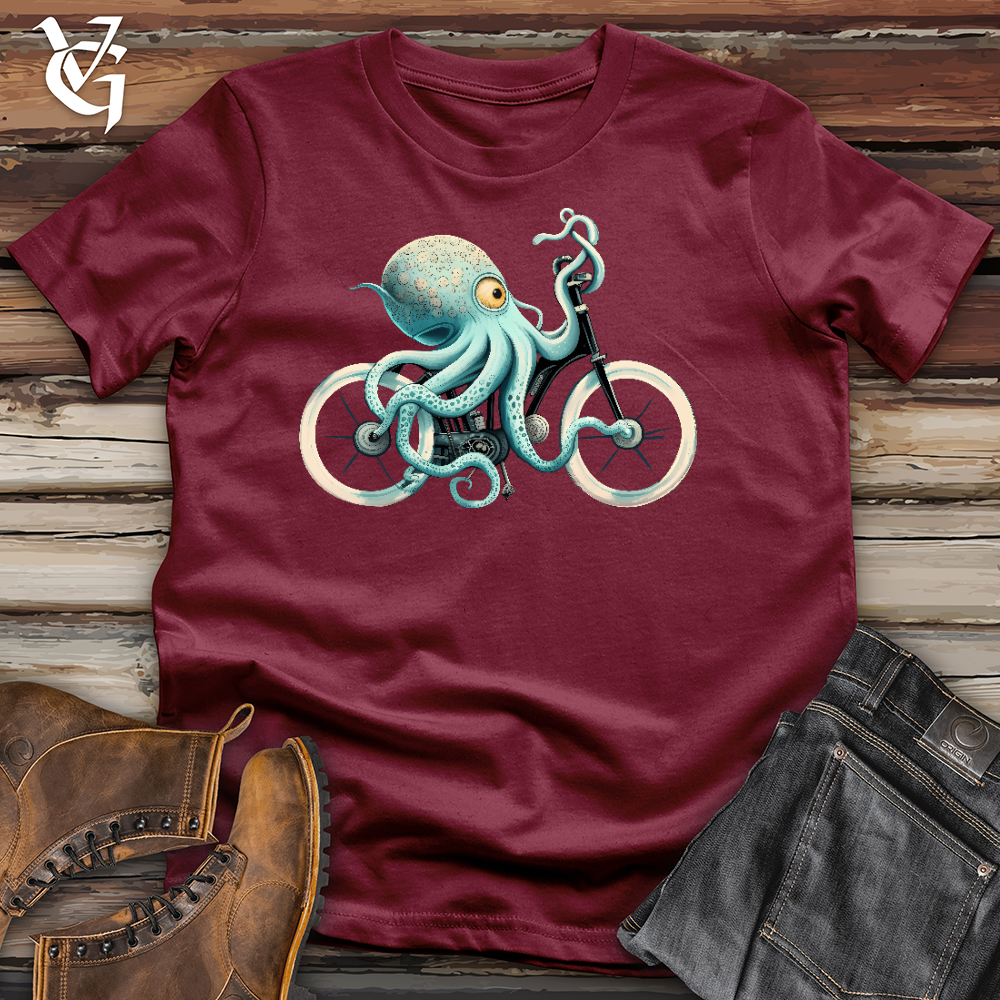 Viking Goods Octobike Cotton Tee Cardinal / L