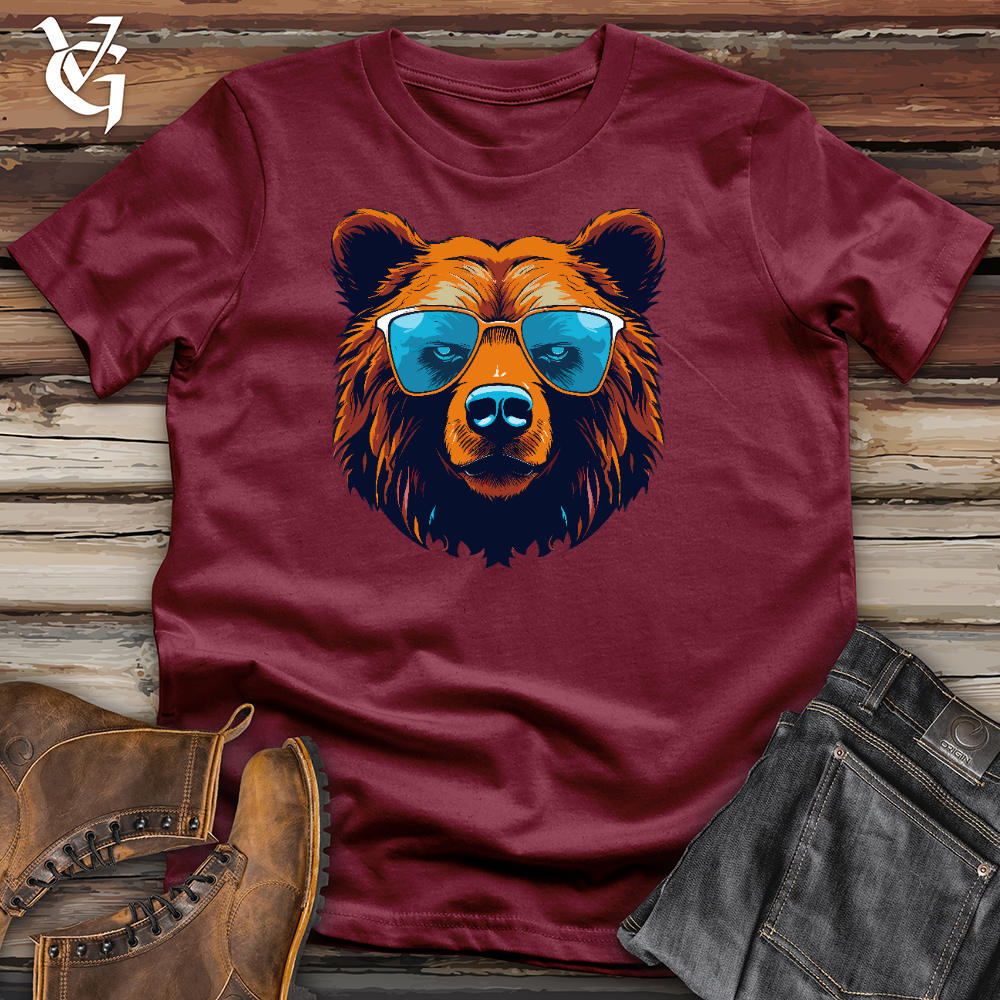 Viking Goods Poised Bear Cotton Tee Cardinal / L
