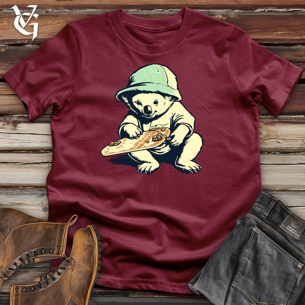 Viking Goods Radical Koala Skates Cotton Tee Cardinal / L