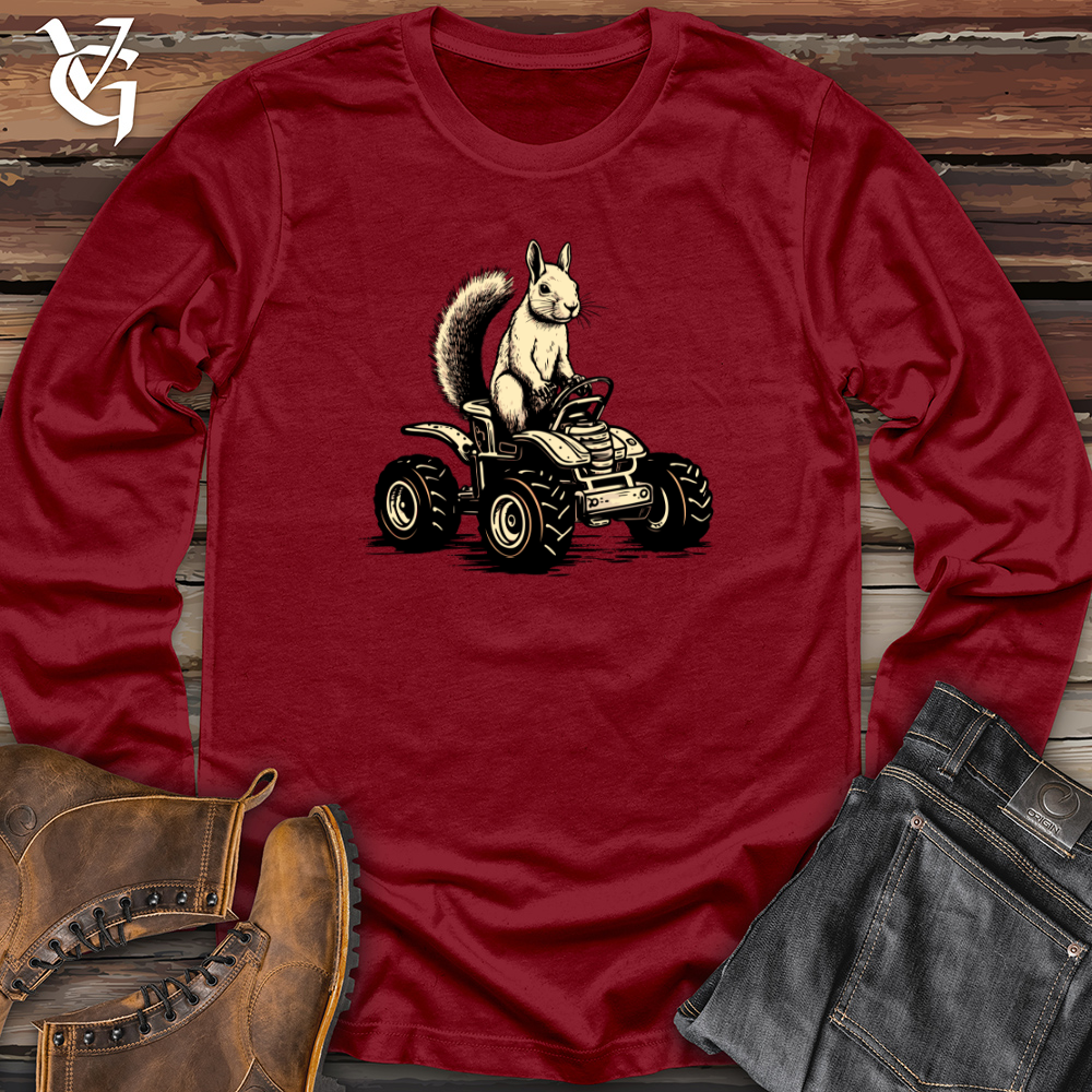 Viking Goods Retro Nut Rider Long Sleeve Cardinal / L