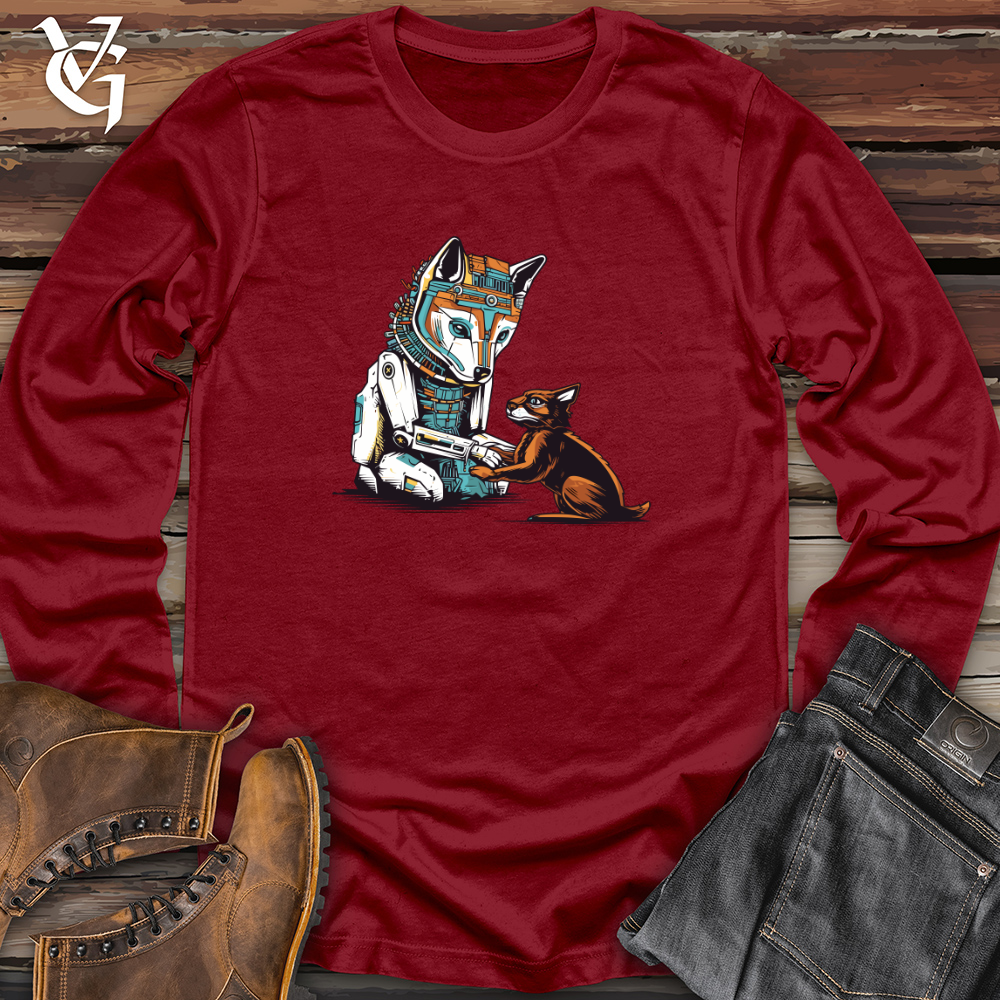 Viking Goods RoboFox Pal Long Sleeve Cardinal / L