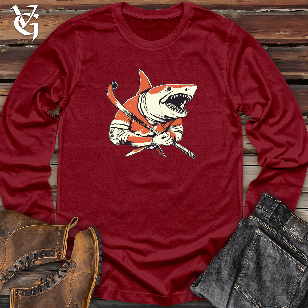 Viking Goods Sharkblade Slapshot Long Sleeve Cardinal / L