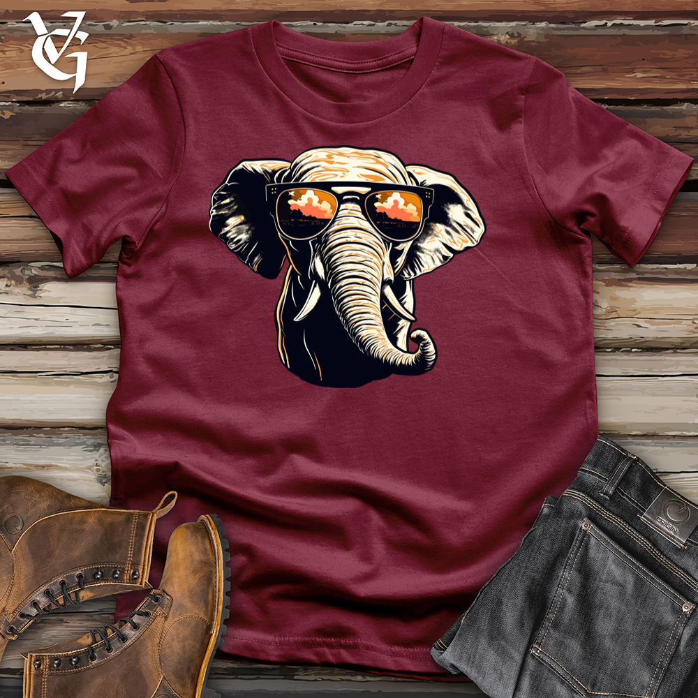 Viking Goods Shreddin Elephant Vibe Cotton Tee Cardinal / L