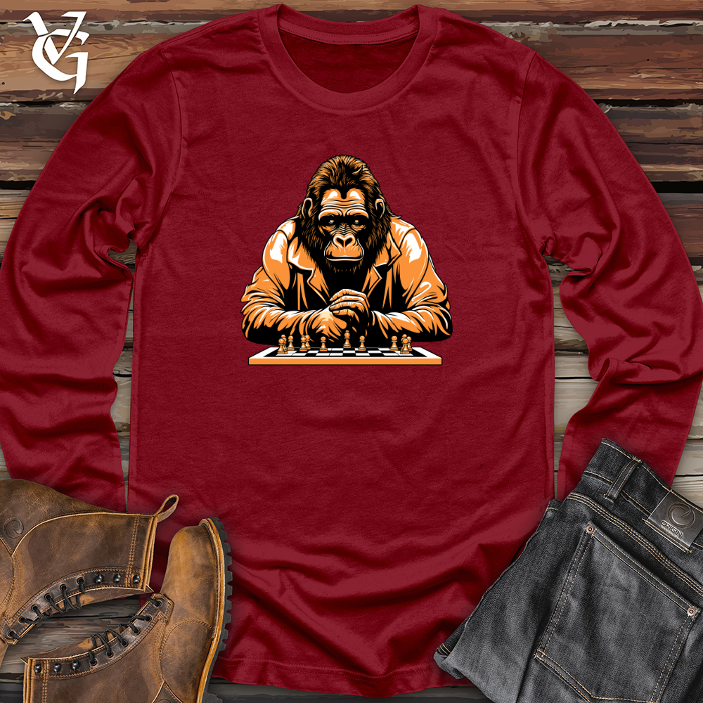 Viking Goods Strategic Ape Mastermind Long Sleeve Cardinal / L
