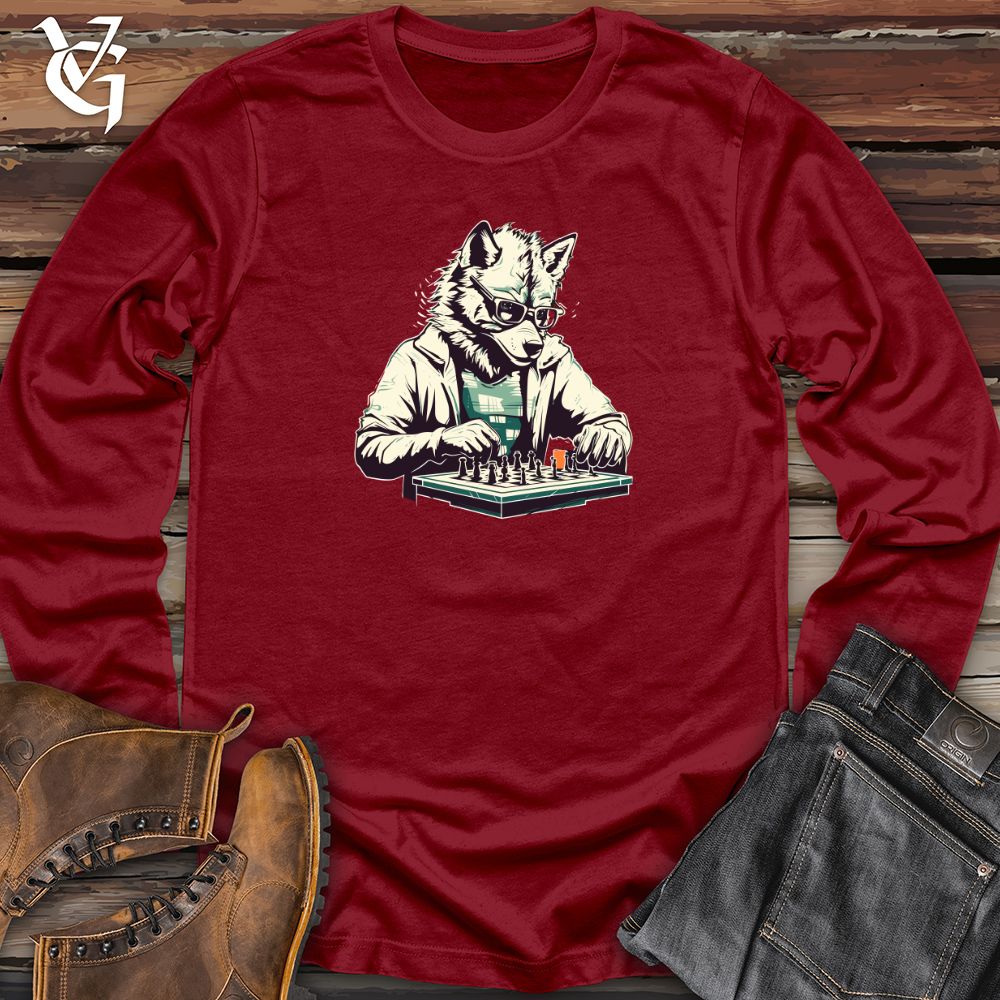 Viking Goods Strategic Lupine Gambit Long Sleeve Cardinal / L