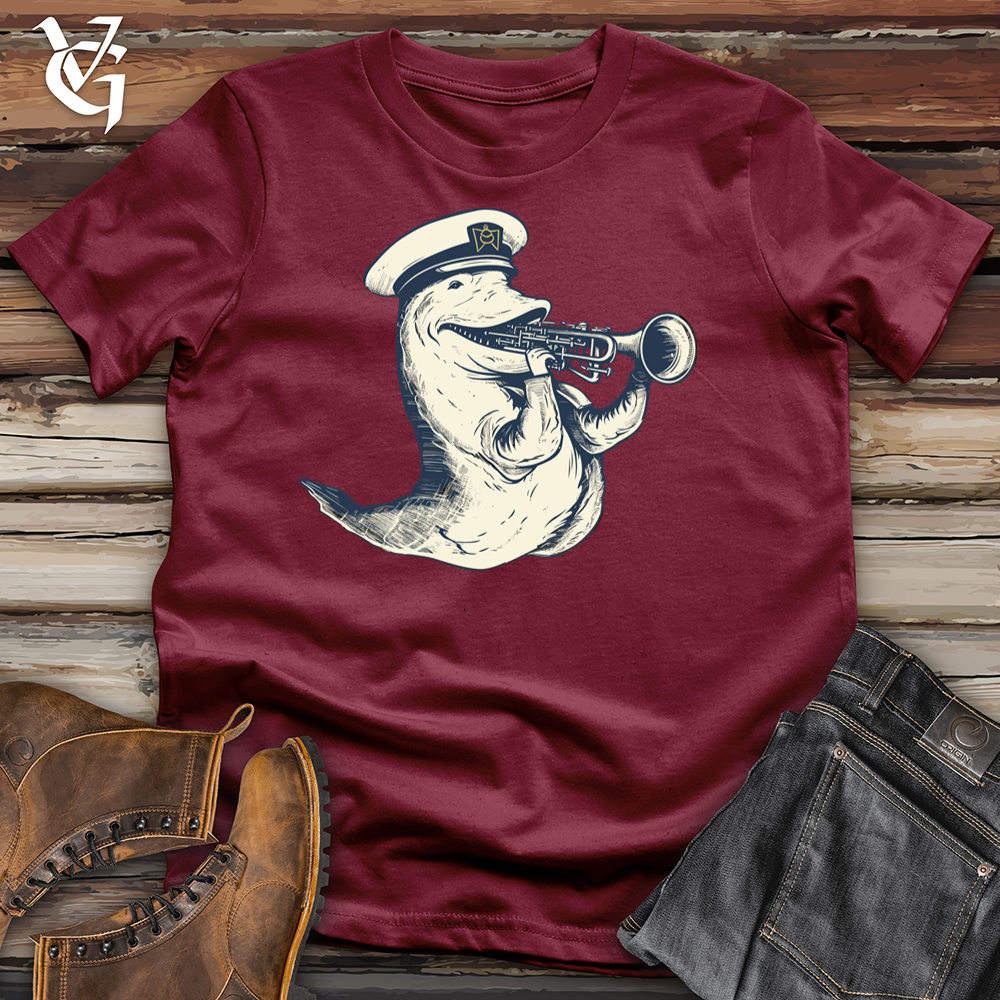 Viking Goods Swingin Sea Serenade Cotton Tee Cardinal / L