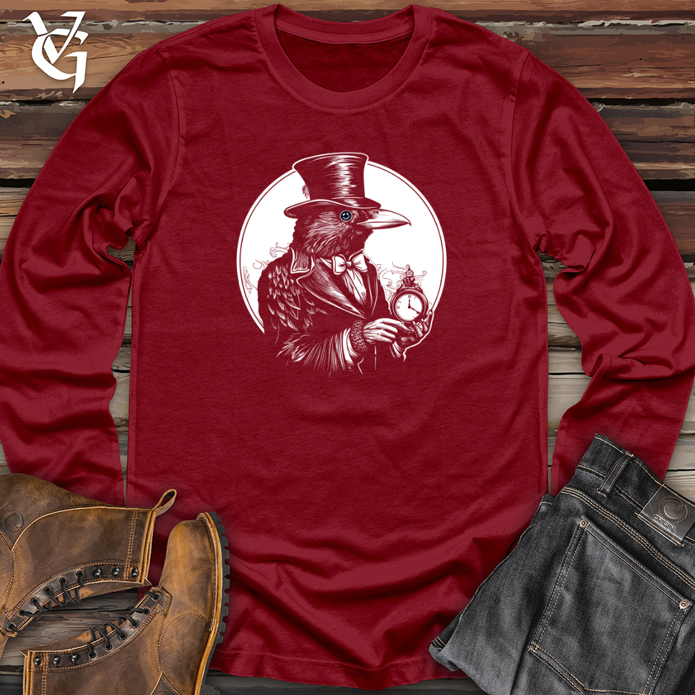 Viking Goods Temporal Raven Long Sleeve Cardinal / L