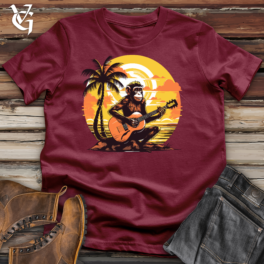 Viking Goods Tropical Jammin Cotton Tee Cardinal / L