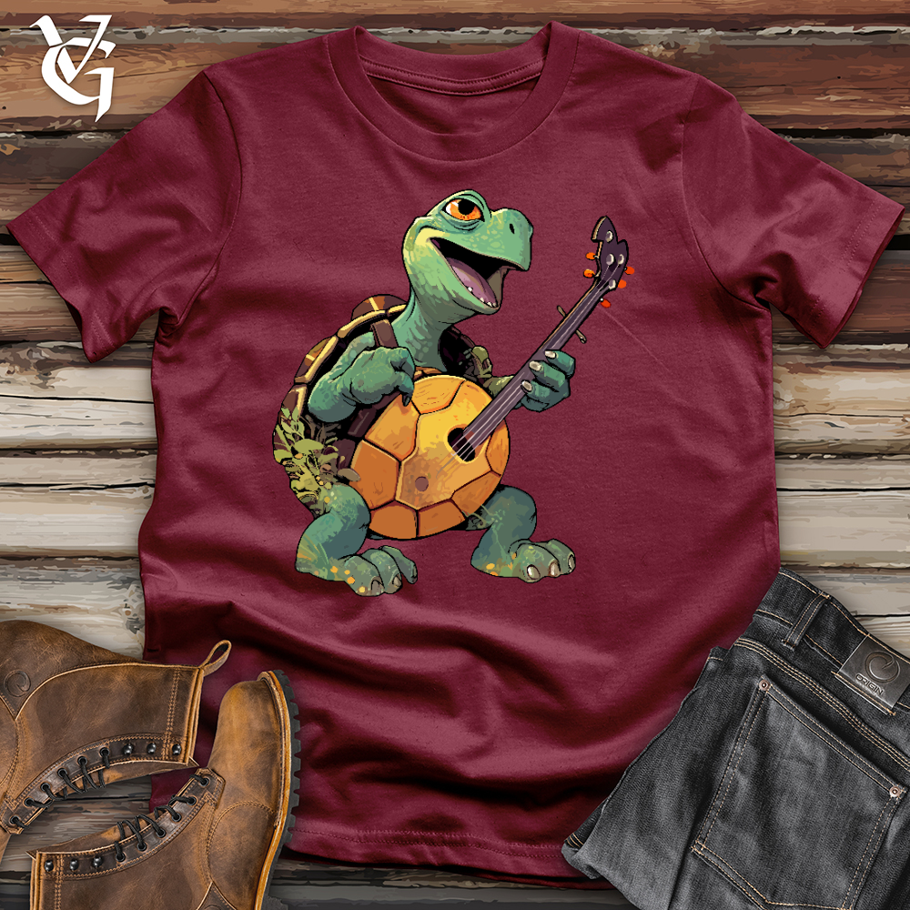 Viking Goods Turtle Rockstar Cotton Tee Cardinal / L