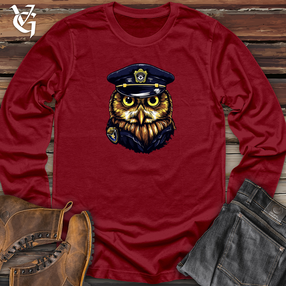 Viking Goods Vigilant Feathered Guardian Long Sleeve Cardinal / L