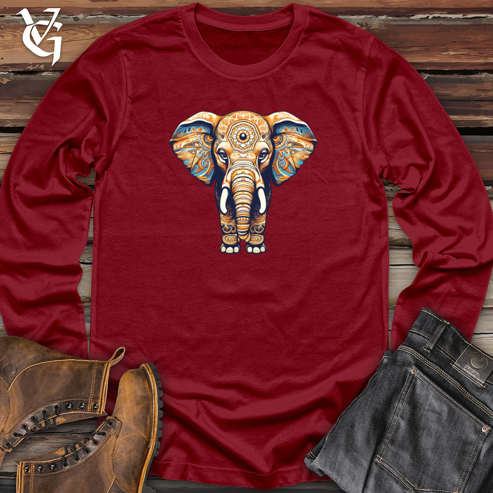 Viking Goods Vintage Pachyderm Plaything Long Sleeve Cardinal / L