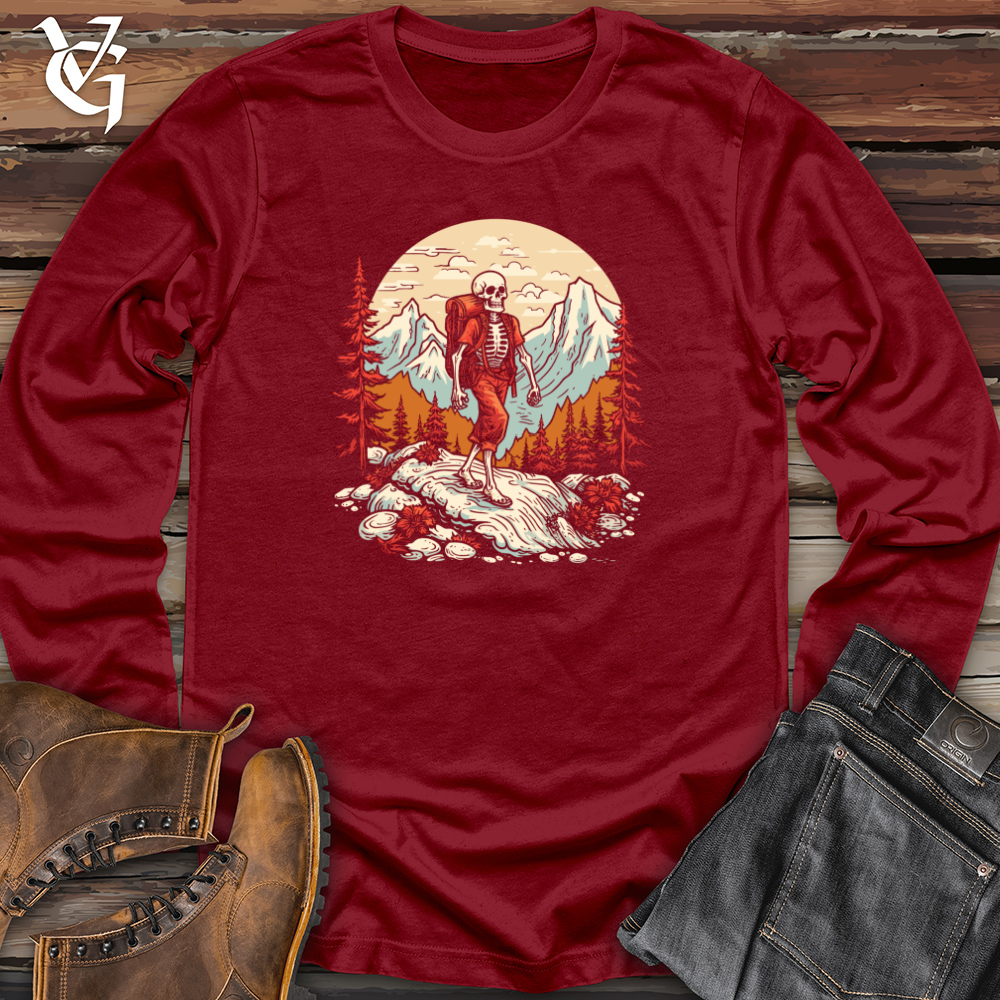 Viking Goods Vintage Snowbound Goofball Long Sleeve Cardinal / L