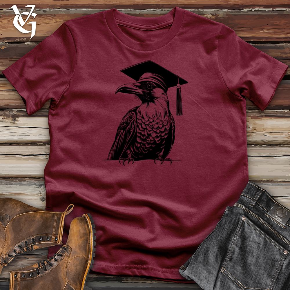 Viking Goods Wise Feather Diploma Cotton Tee Cardinal / L