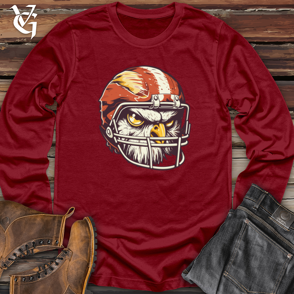 Viking Goods Wise Gridiron Long Sleeve Cardinal / L