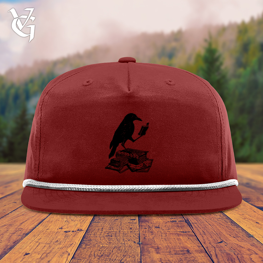 Viking Goods A Little Light Reading Snapback Cap Cardinal/ White