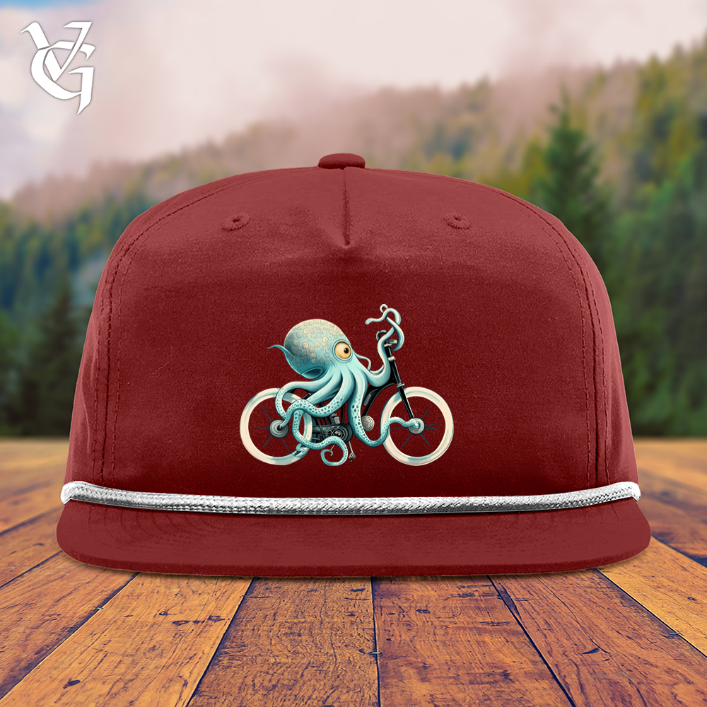Viking Goods Octobike Snapback Cap Cardinal/ White