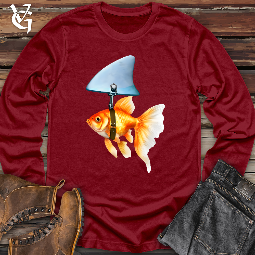 Viking Goods Goldfish Shark Fin Long Sleeve Cardinal / XS