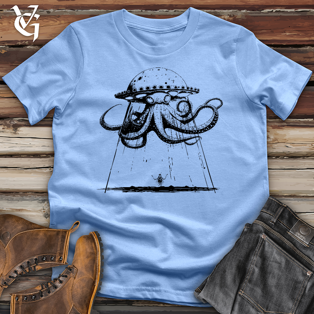 Viking Goods Octoship Softstyle Tee Carolina Blue / L