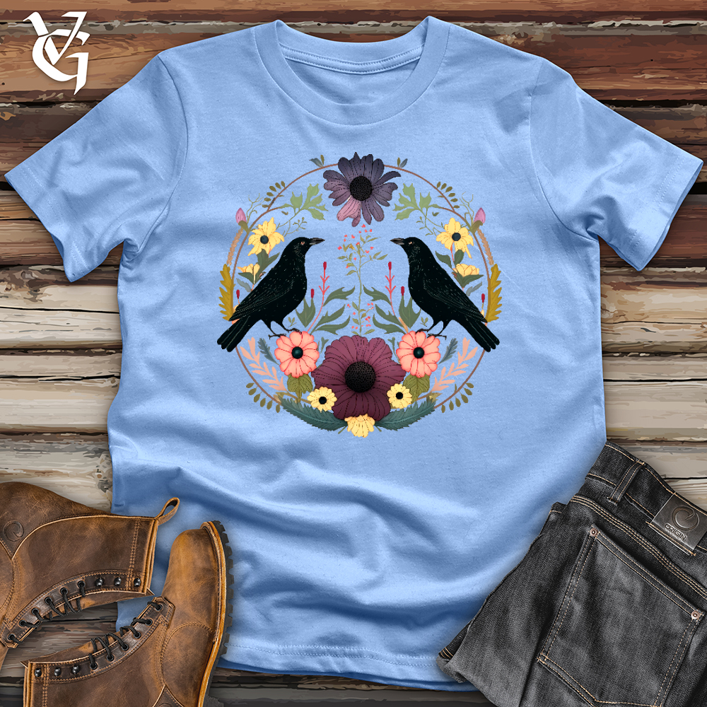 Viking Goods Summer Is Coming Ravens Softstyle Tee Carolina Blue / L