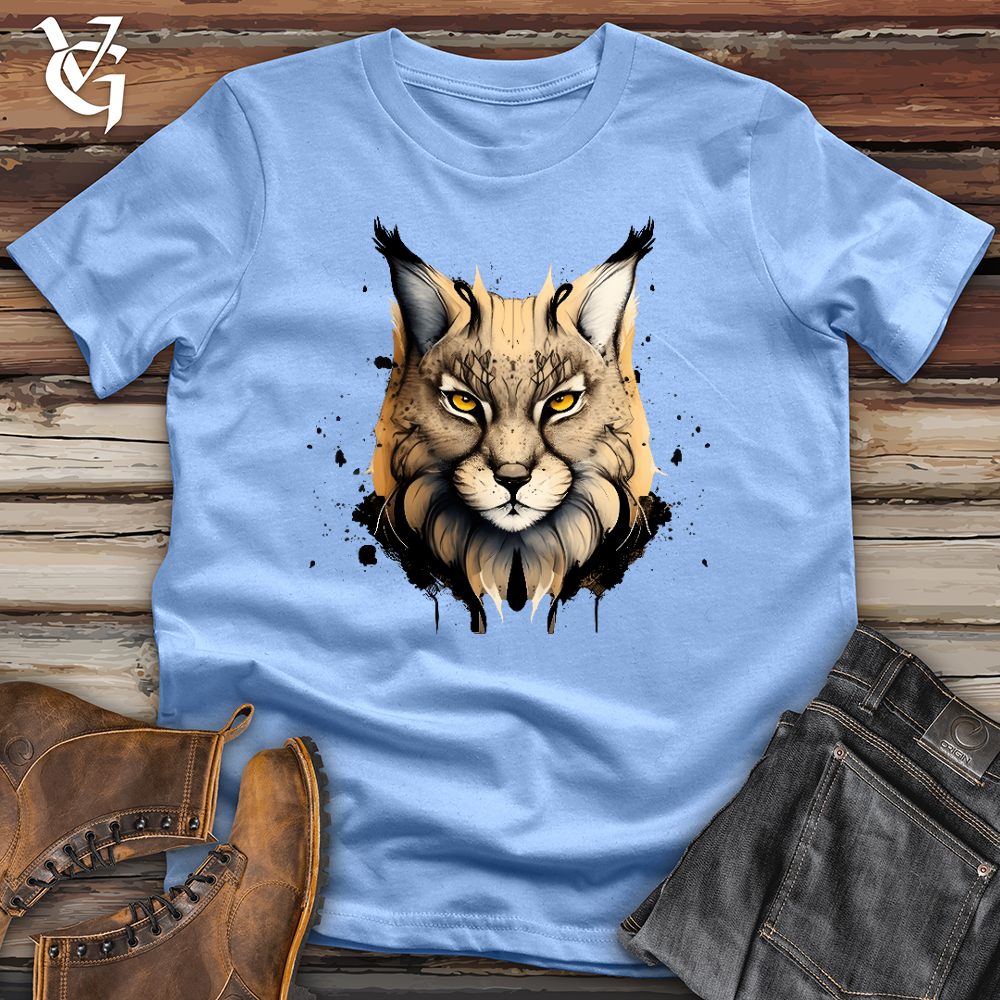 Viking Goods Wild Lynx Softstyle Tee Carolina Blue / L