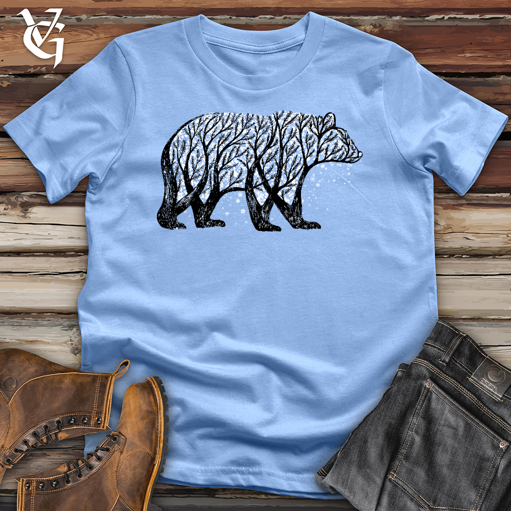 Viking Goods Winter Bjorn Softstyle Tee Carolina Blue / L