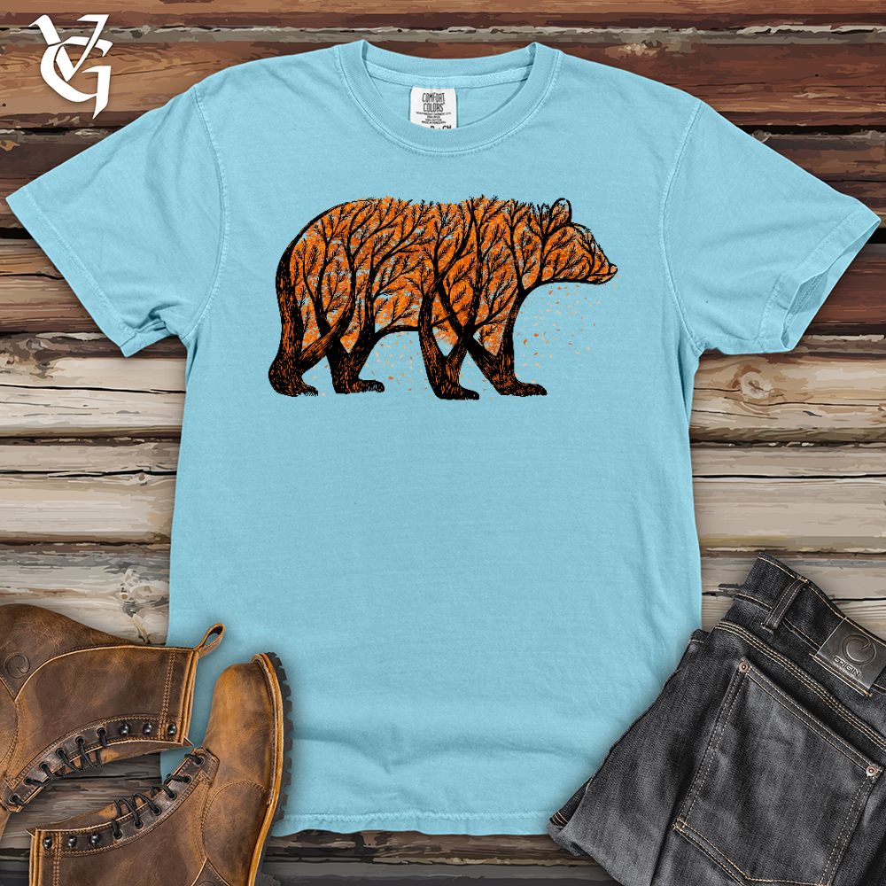 Viking Goods The Autumn Bjorn Heavy Cotton Comfort Colors Tee Chambray / L