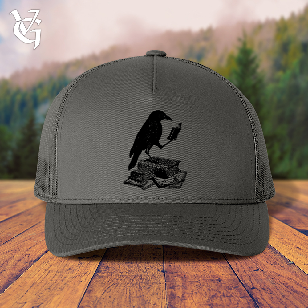 Viking Goods A Little Light Reading Trucker Cap Charcoal
