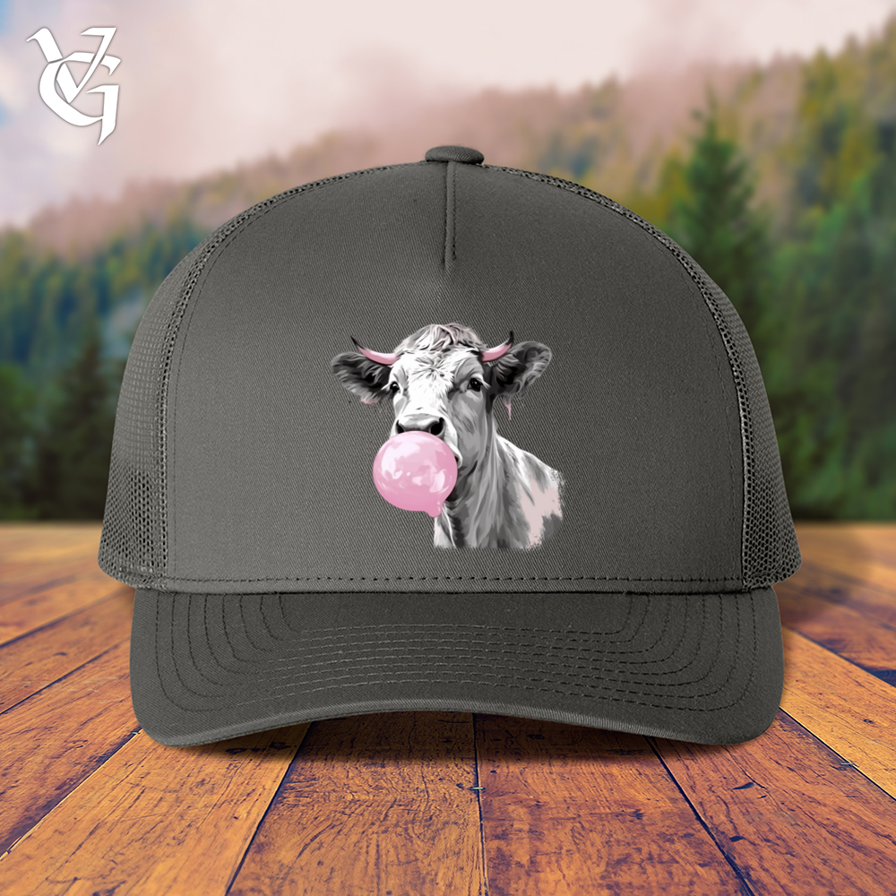 Viking Goods Cow Gum Trucker Cap Charcoal