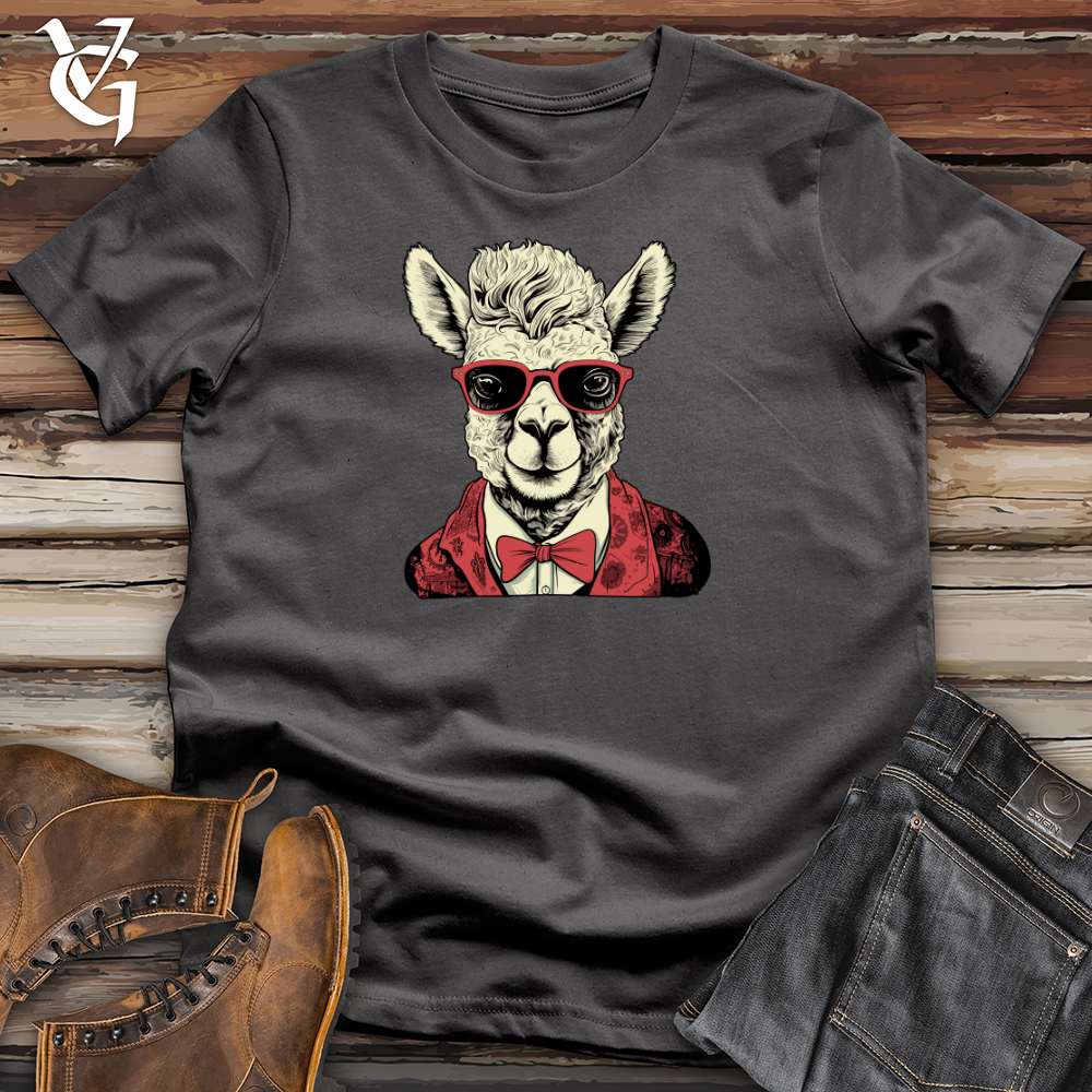 Viking Goods Alpaca High Andes Hipster Appeal Softstyle Tee Charcoal / L