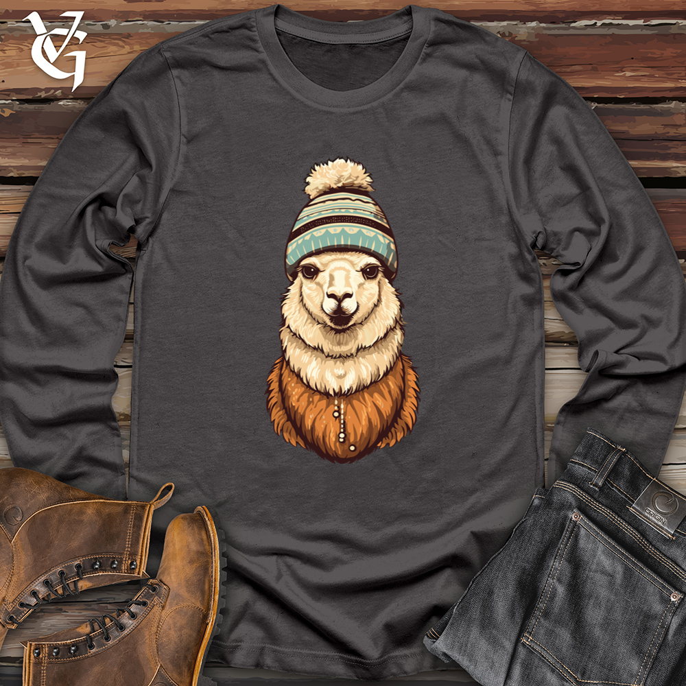 Viking Goods Alpaca Winter Beanie Warmth Style Softstyle Long Sleeve Charcoal / L